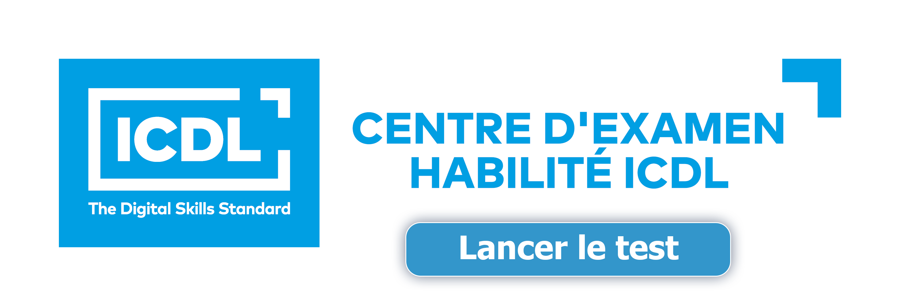 Logo Centre d'Examen Habilité ICDL - bouton 1